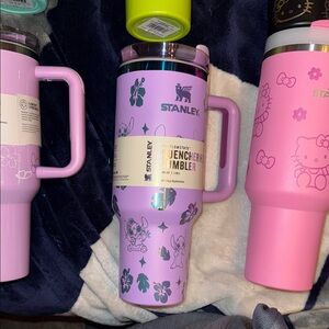 Stanley 40oz LILO And Stitch Purple  Quencher Tumbler